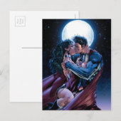 Justice League #12 Wonder Woman & Superman Kiss Briefkaart (Voorkant / Achterkant)