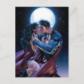 Justice League #12 Wonder Woman & Superman Kiss Briefkaart (Voorkant)