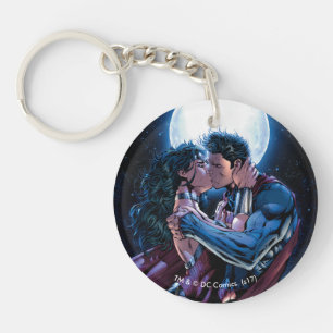 Justice League #12 Wonder Woman & Superman Kiss Sleutelhanger
