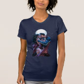 Justice League #12 Wonder Woman & Superman Kiss T-shirt (Voorkant)