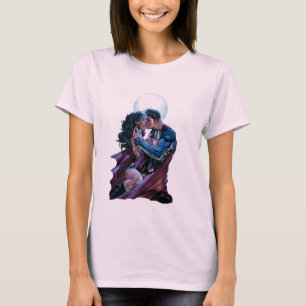 Justice League #12 Wonder Woman & Superman Kiss T-shirt