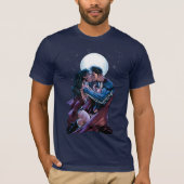 Justice League #12 Wonder Woman & Superman Kiss T-shirt (Voorkant)