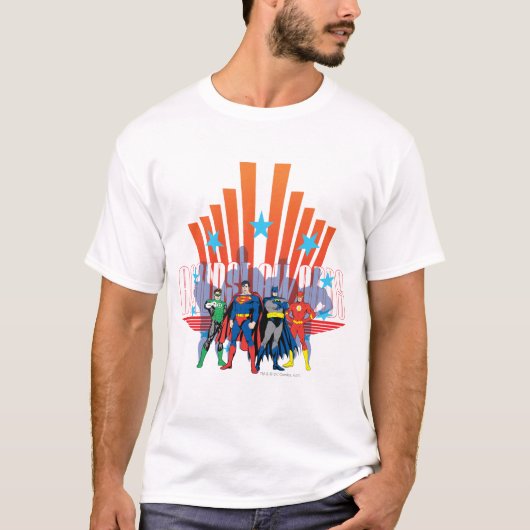 Justice League "Against All Odds" T-shirt (Voorkant)