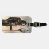 Justice League | Aquaman op slagveld Bagagelabel (Voorkant horizontaal)