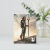 Justice League | Aquaman op slagveld Briefkaart (Staand voorkant)