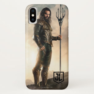 Justice League   Aquaman op slagveld Case-Mate iPhone Case