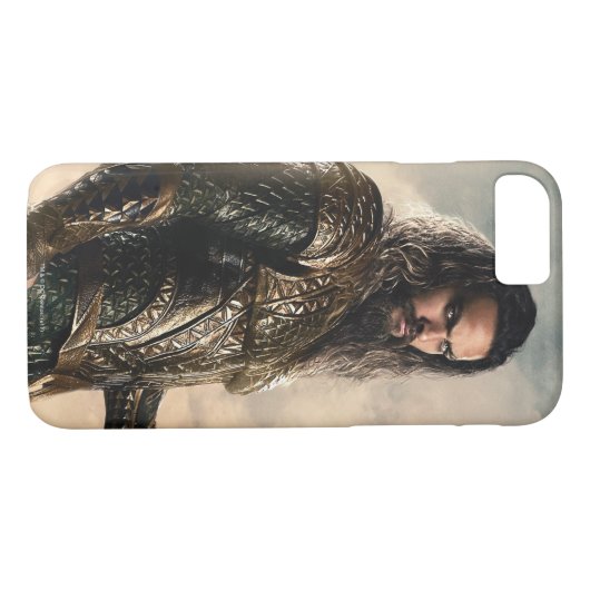 Justice League | Aquaman op slagveld Case-Mate iPhone Case (Achterkant (Horizontaal))