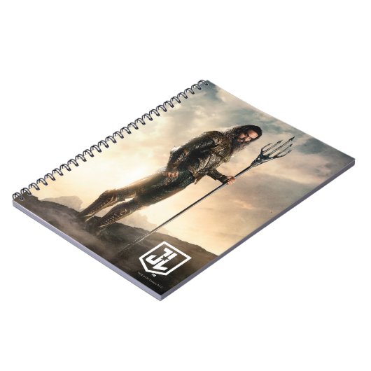 Justice League | Aquaman op slagveld Notitieboek (Linkerzijde)