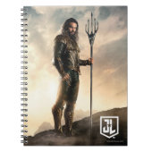 Justice League | Aquaman op slagveld Notitieboek (Voorkant)