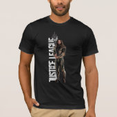 Justice League | Aquaman op slagveld T-shirt (Voorkant)