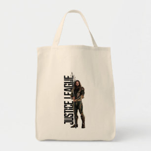 Justice League   Aquaman op slagveld Tote Bag