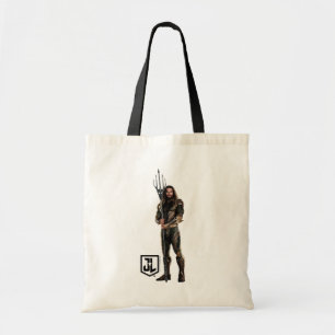 Justice League   Aquaman op slagveld Tote Bag
