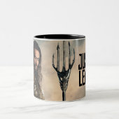 Justice League | Aquaman op slagveld Tweekleurige Koffiemok (Center)
