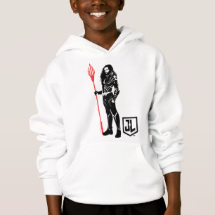 Justice League   Aquaman Pose Noir Pop Art