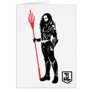 Justice League   Aquaman Pose Noir Pop Art