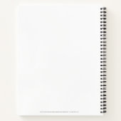 Justice League | Aquaman Pose Noir Pop Art Notitieboek (Achterkant)