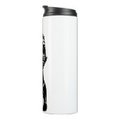 Justice League | Aquaman Pose Noir Pop Art Thermosbeker (Geroteerd rechts)