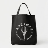 Justice League | Aquaman Retro Trident Emblem Tote Bag (Voorkant)