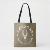 Justice League | Aquaman Retro Trident Emblem Tote Bag (Voorkant)