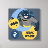 Justice League Batman Holiday Bauble Canvas Afdruk (Voorkant)