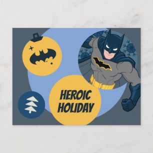 Justice League Batman Holiday Bauble Feestdagenkaart
