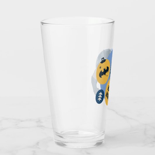 Justice League Batman Holiday Bauble Glas (Rechts)
