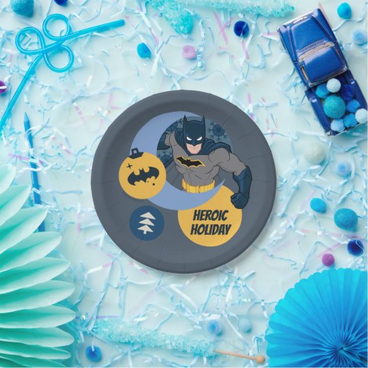 Justice League Batman Holiday Bauble Papieren Bordje (Feest)