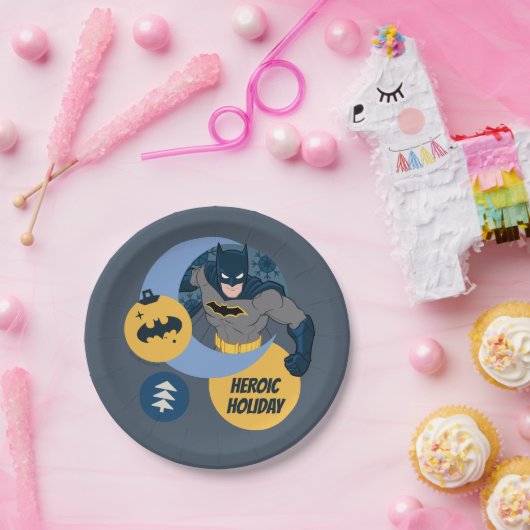 Justice League Batman Holiday Bauble Papieren Bordje (Feest)
