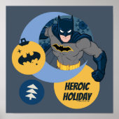 Justice League Batman Holiday Bauble Poster (Voorkant)