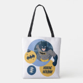 Justice League Batman Holiday Bauble Tote Bag (Achterkant)