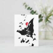 Justice League | Batman in de wolk van de Pop van  Briefkaart (Staand voorkant)