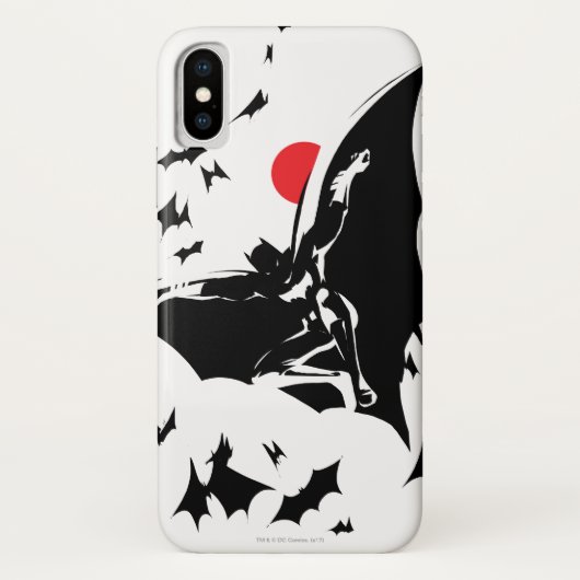 Justice League | Batman in de wolk van de Pop van Case-Mate iPhone Case (Achterkant)
