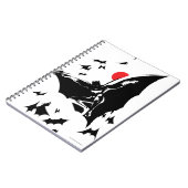 Justice League | Batman in de wolk van de Pop van  Notitieboek (Linkerzijde)