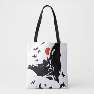 Justice League Batman in de wolk van de Pop van Tote Bag