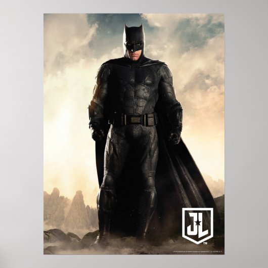 Justice League | Batman op slagveld Poster (Voorkant)