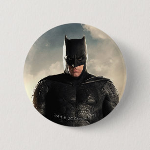 Justice League Batman op slagveld Ronde Button 5,7 Cm
