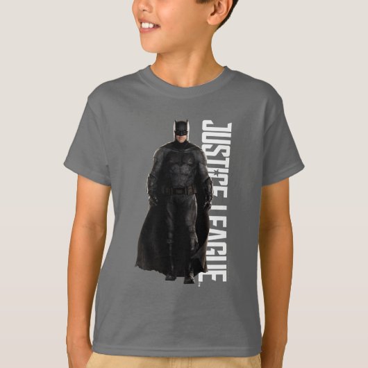 Justice League | Batman op slagveld T-shirt (Voorkant)