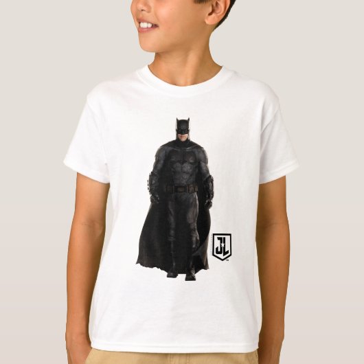 Justice League | Batman op slagveld T-shirt (Voorkant)