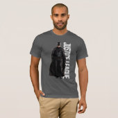 Justice League | Batman op slagveld T-shirt (Voorkant volledig)