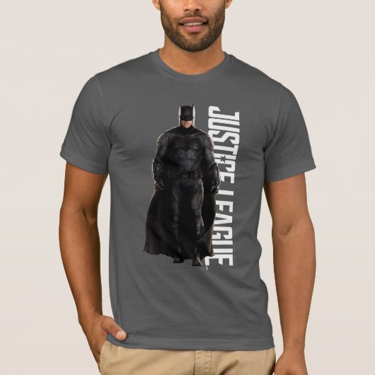 Justice League | Batman op slagveld T-shirt (Voorkant)