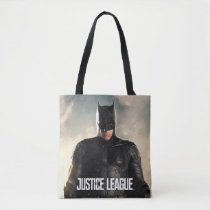 Justice League Batman op slagveld Tote Bag