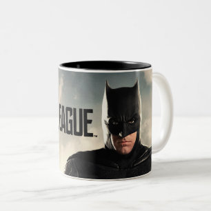 Justice League   Batman op slagveld Tweekleurige Koffiemok