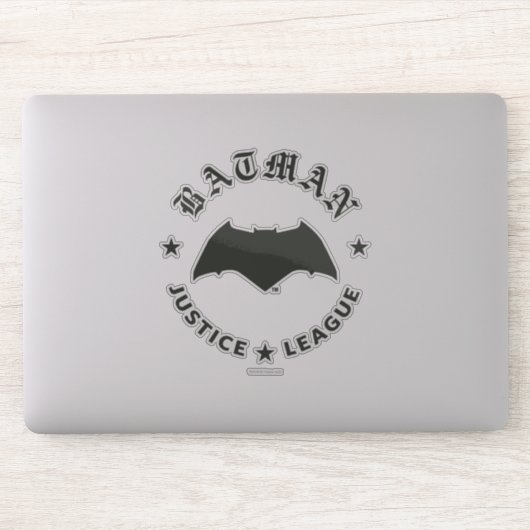 Justice League | Batman Retro Bat Emblem Sticker (Computer)