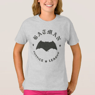 Justice League   Batman Retro Bat Emblem T-shirt