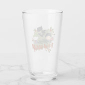 Justice League Chibi Holiday Cookie Chase Glas (Achterkant)