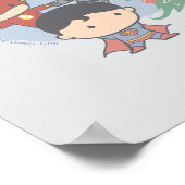 Justice League Chibi Holiday Tree Decorting Poster (Hoek)