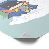 Justice League Chibi Snowball Fight Poster (Hoek)
