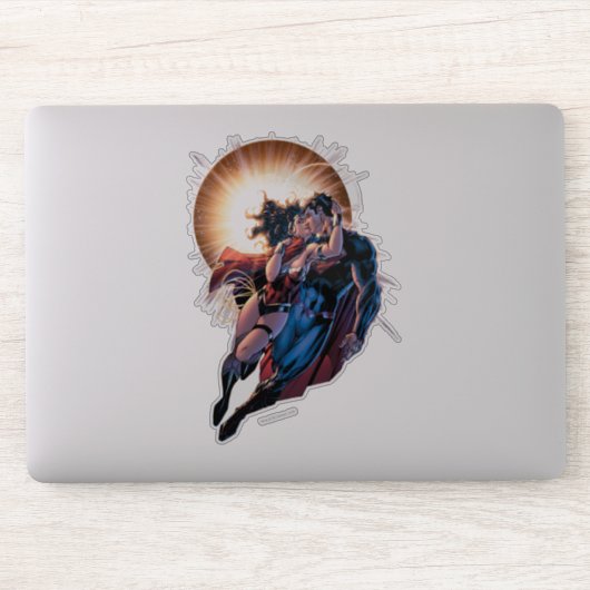 Justice League Comic Hoesje #12 Variant Sticker (Computer)