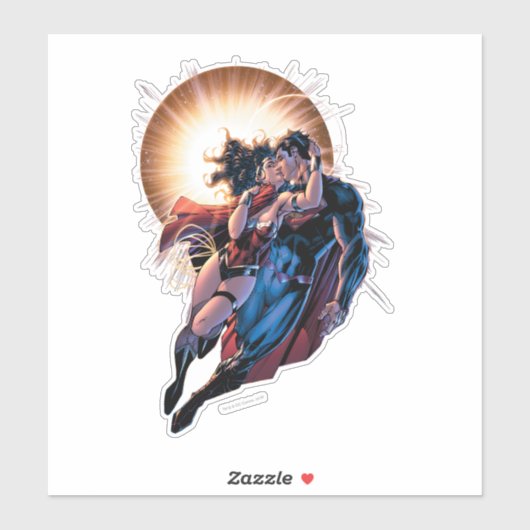 Justice League Comic Hoesje #12 Variant Sticker (Vel)
