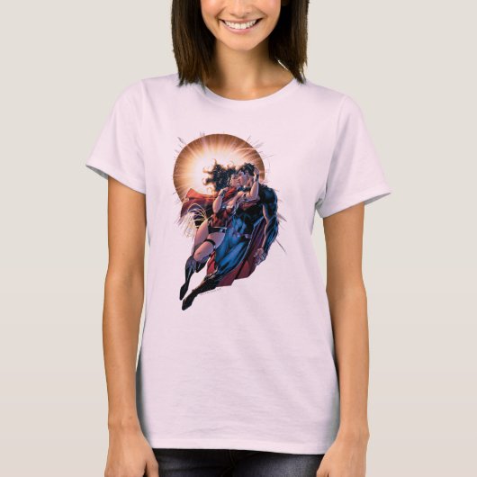 Justice League Comic Hoesje #12 Variant T-shirt (Voorkant)